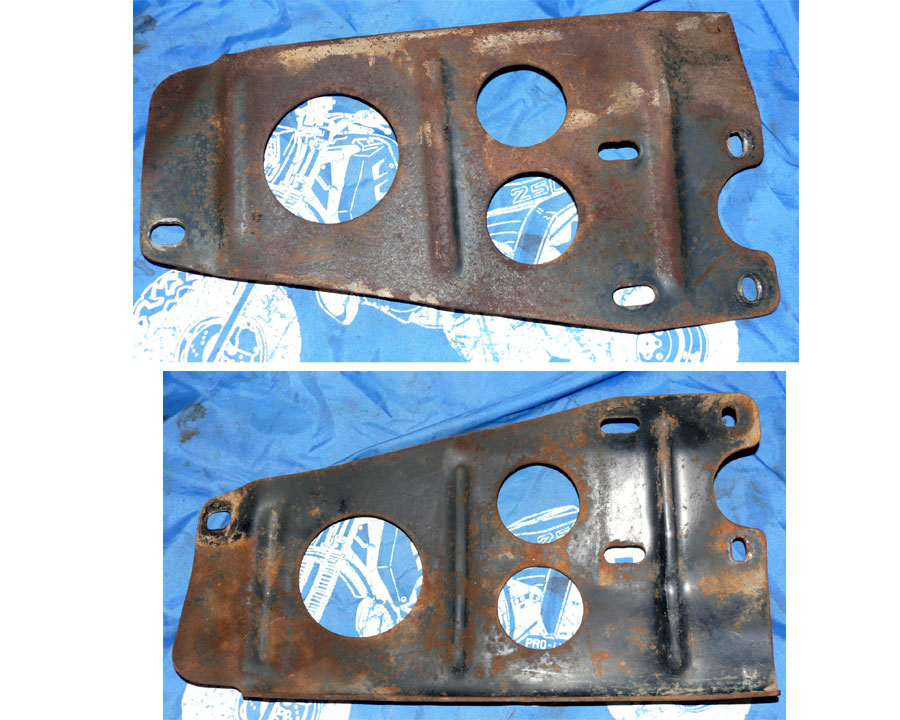 Skid plate used Honda 110 - 1982