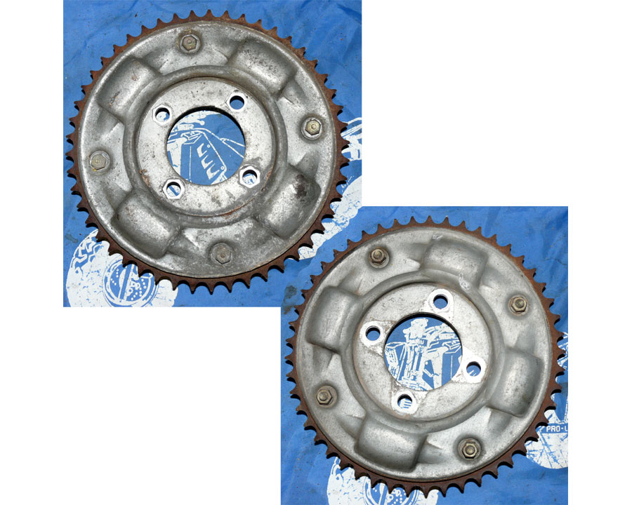Sprocket complete used Honda 110 - 1979-83