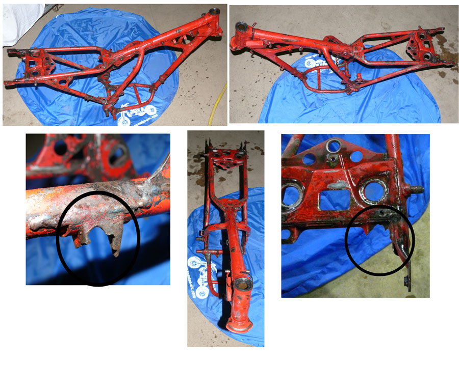 Frame Used ATC HONDA 200X 83