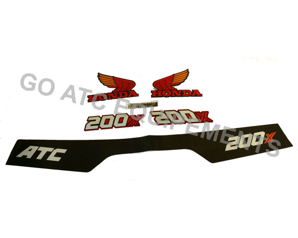 STICKERS ATC HONDA 200X 1984