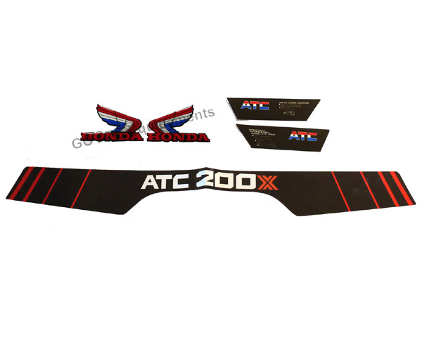 STICKERS ATC HONDA 200X 1985
