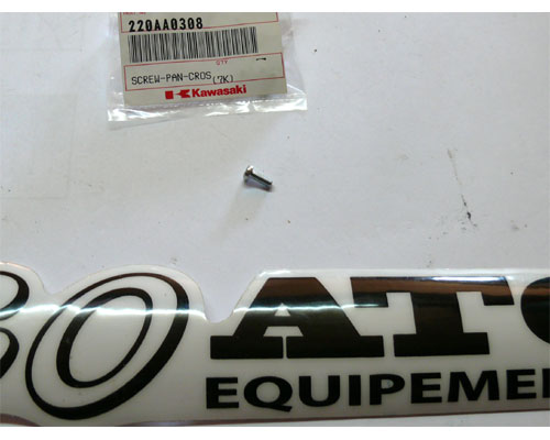 Screw pan cros new ATC kawasaki KXT 250 Tecate 1986-87