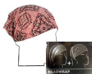 Headwrap - fichu - zandana 0314