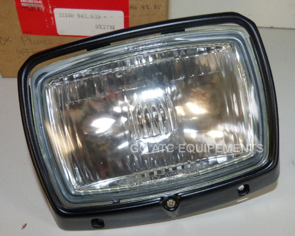 Optique de phare Neuf ATC HONDA 110/125M 1984-85