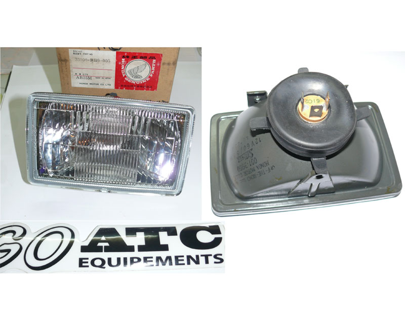 Optique phare / feu -NEUF OEM - QUAD HONDA TRX250R 86-87