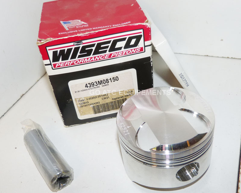 Piston 81.50 (+0.50) new ATC HONDA 350X - TRX350 85