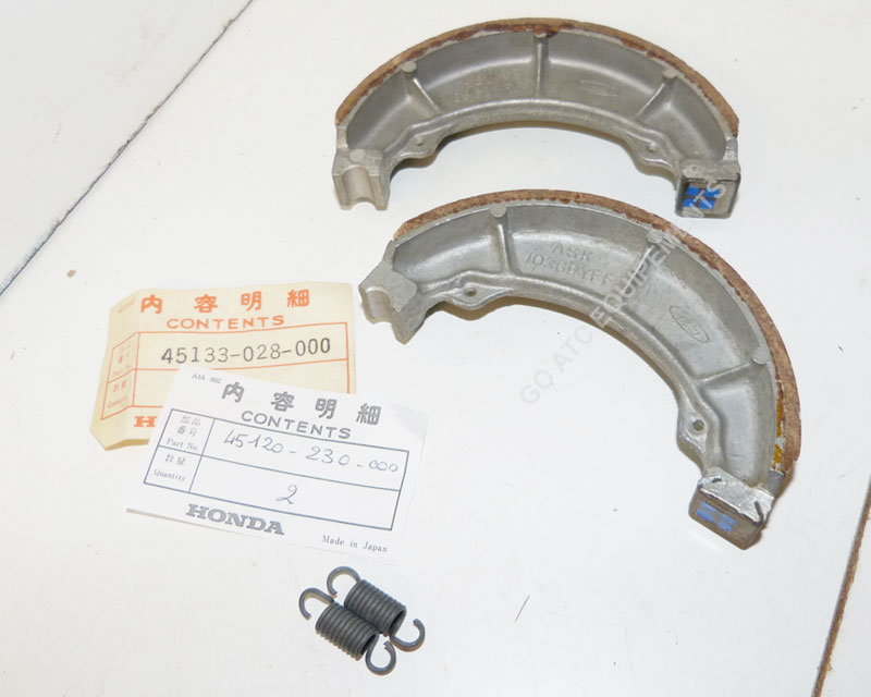 Brake shoes kit OEM HONDA new ATC HONDA 110 125 185 200 250 FL