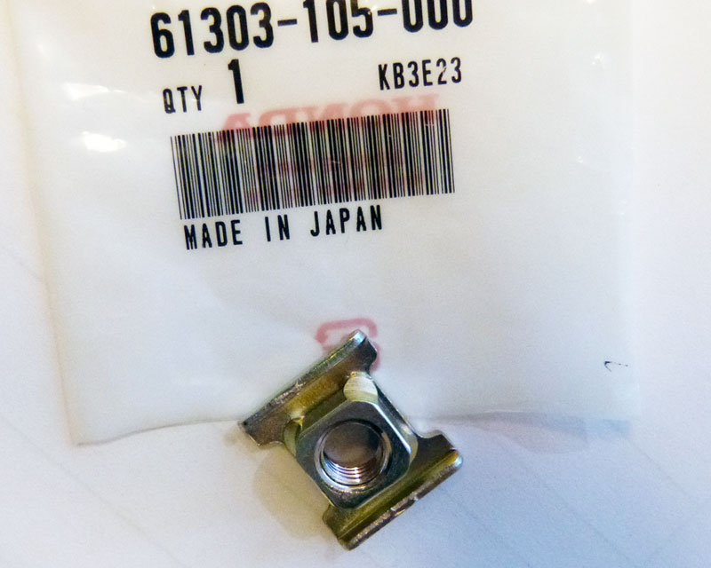 Nut headlight NEW Honda 110 - 185 - 200 - FL250