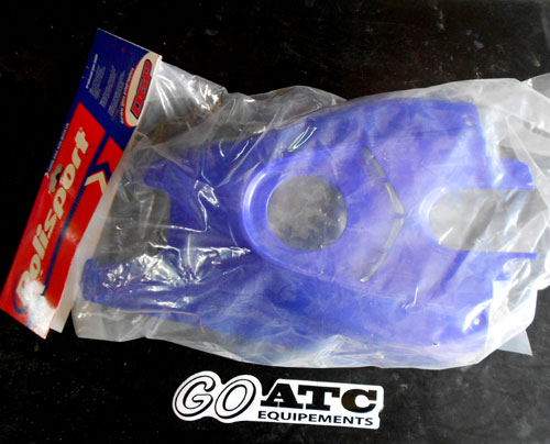 POLISPORT fuel tank cover BLUE YAMAHA YFZ450