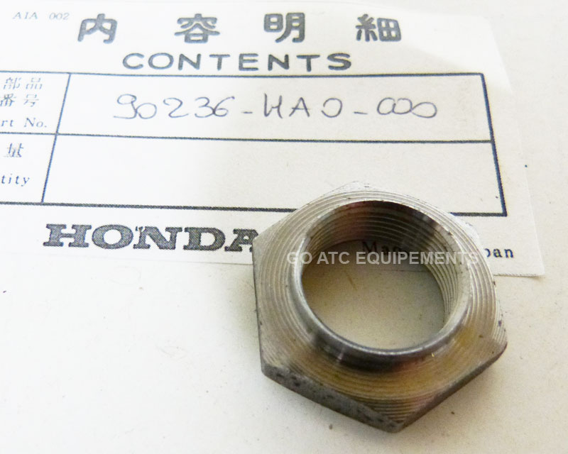 Ecrou de blocage NEUF OEM HONDA 250ES/SX 1985-88 TRX