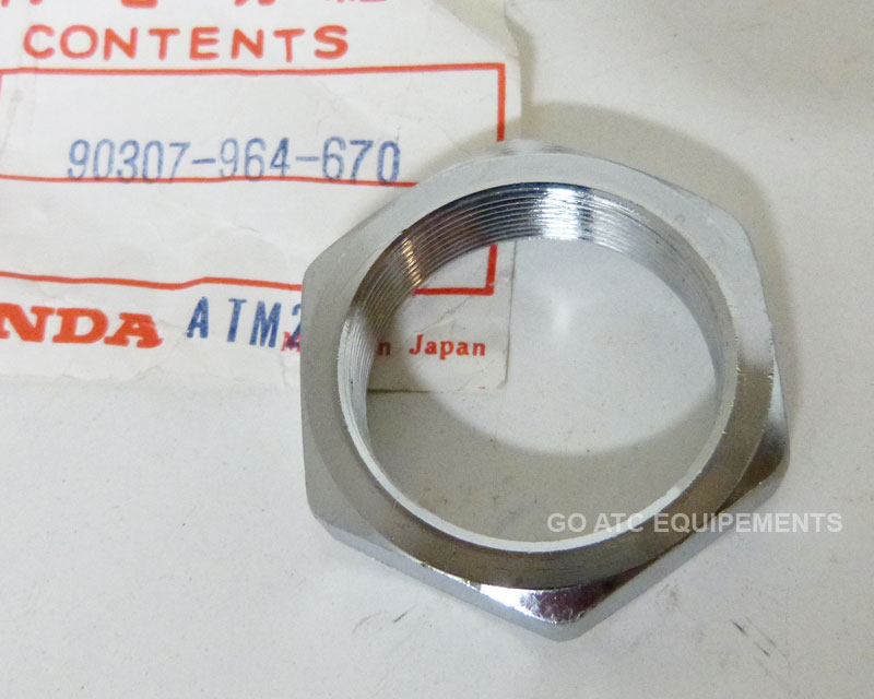 Nut rear axle OEM New ATC HONDA 250R 1984