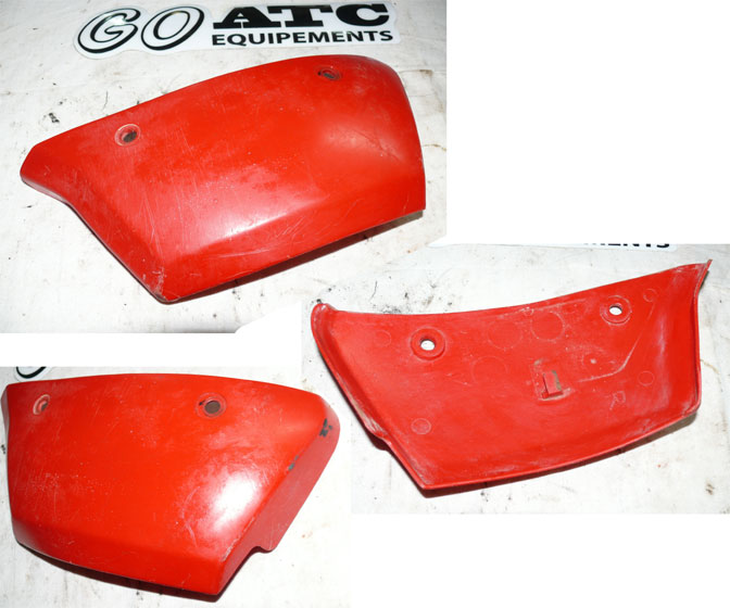 Ecope de réservoir droite Occasion HONDA 200X 83-85