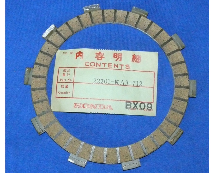 Disc clutch friction NEW HONDA 350X 1985-1986