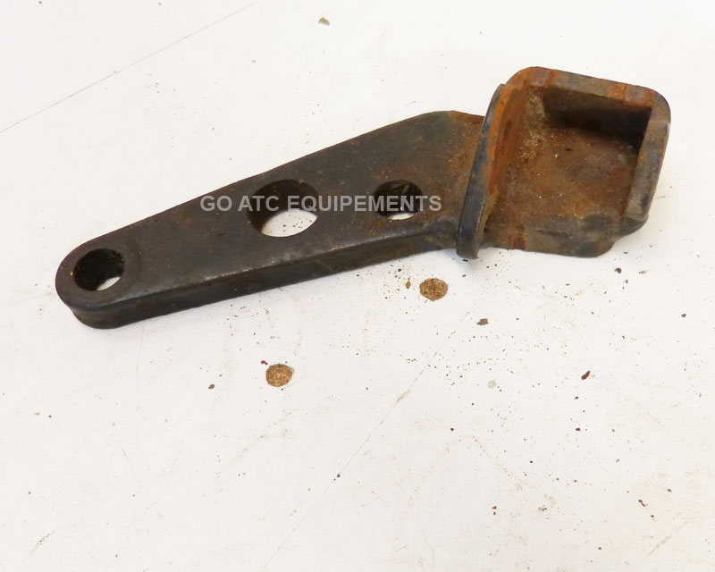 Plate left footpeg Used ATC HONDA 250R 83-84