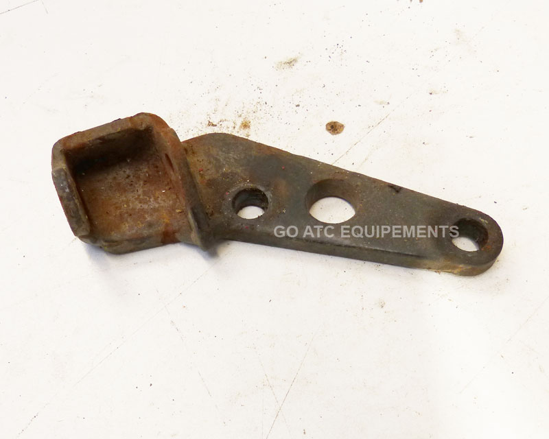Plate right footpeg Used ATC HONDA 250R 83-84