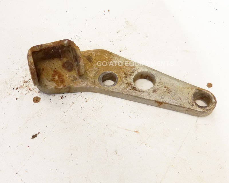 Plate right footpeg Used ATC HONDA 250R 83-84