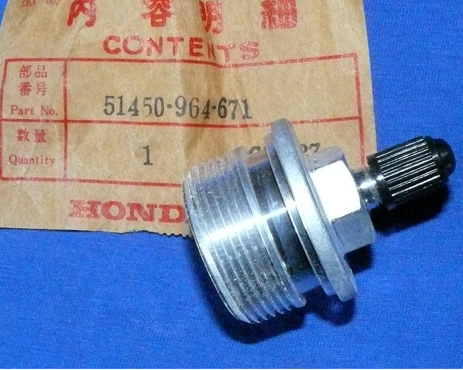 Bolt ass front fork NEW HONDA 350X 1985-86
