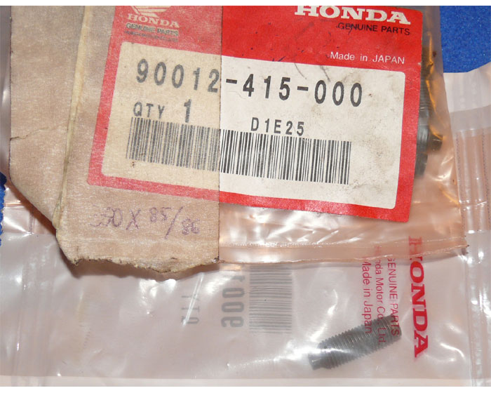 Screw tappet adj New ATC HONDA 350X 1985-86