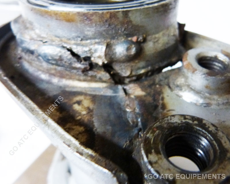 rear wheel hub used ATC KXT250 Tecate 1986 - Image 7