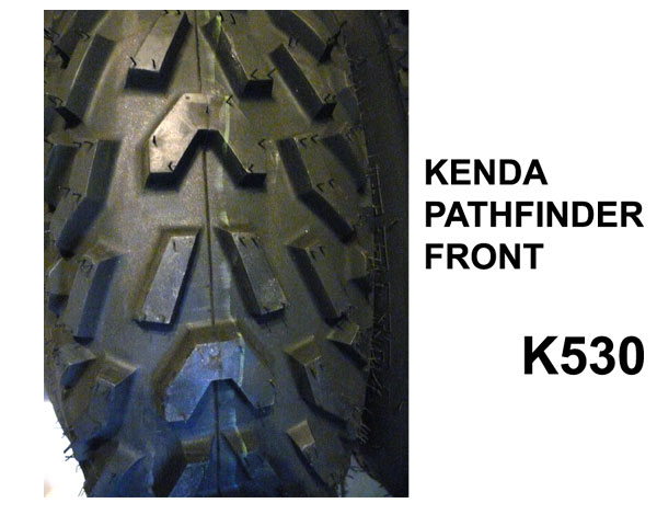 Front tire 25/ 8 x 12 - ATC YAMAHA YTZ 250 Tri-z 1985