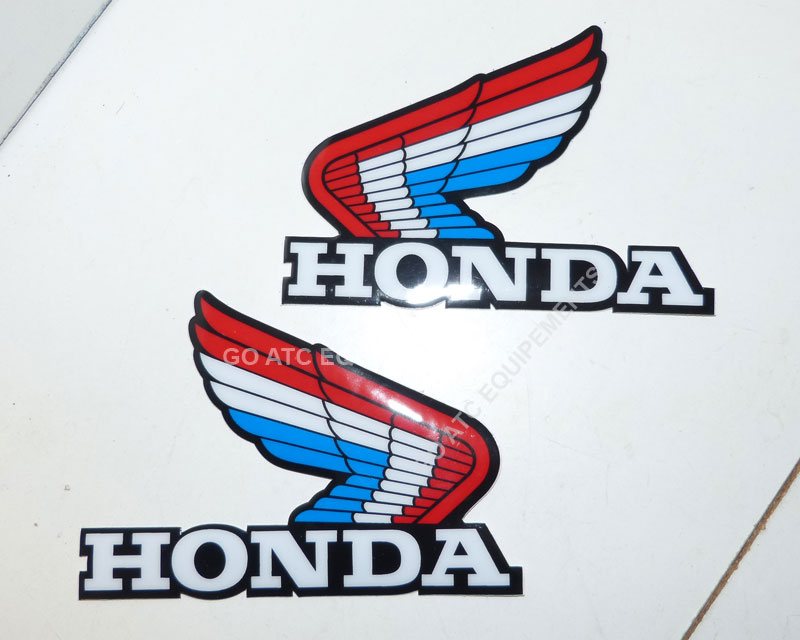 STICKERS HONDA FUEL TANK ATC HONDA