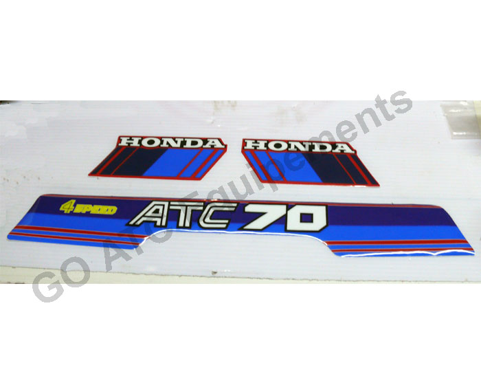 STICKERS ATC HONDA 70 1985