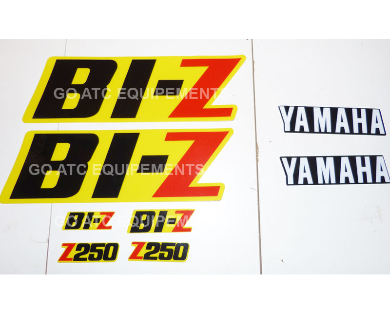 STICKERS ATC transformed YAMAHA BI-Z 250 YTZ250 1985