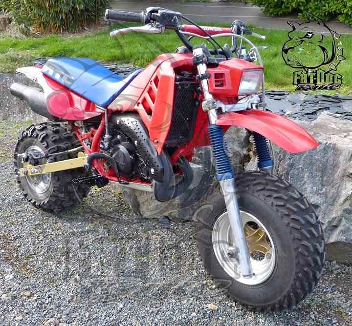 Used FAT DOG BIKE conversion kit for HONDA 250R 1985-86