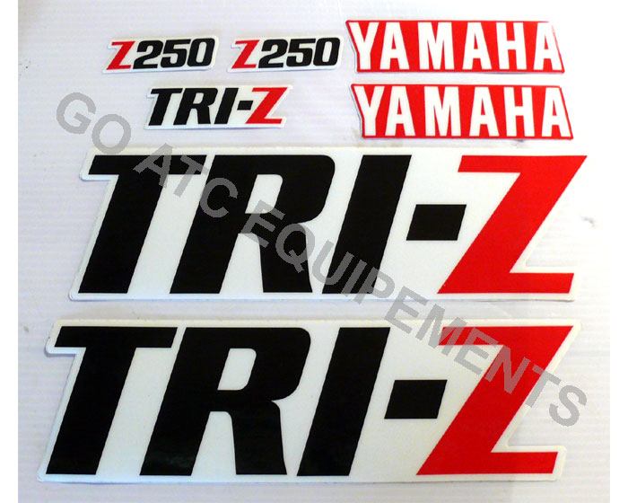 STICKERS ATC YAMAHA Tri-z 250 YTZ 1986